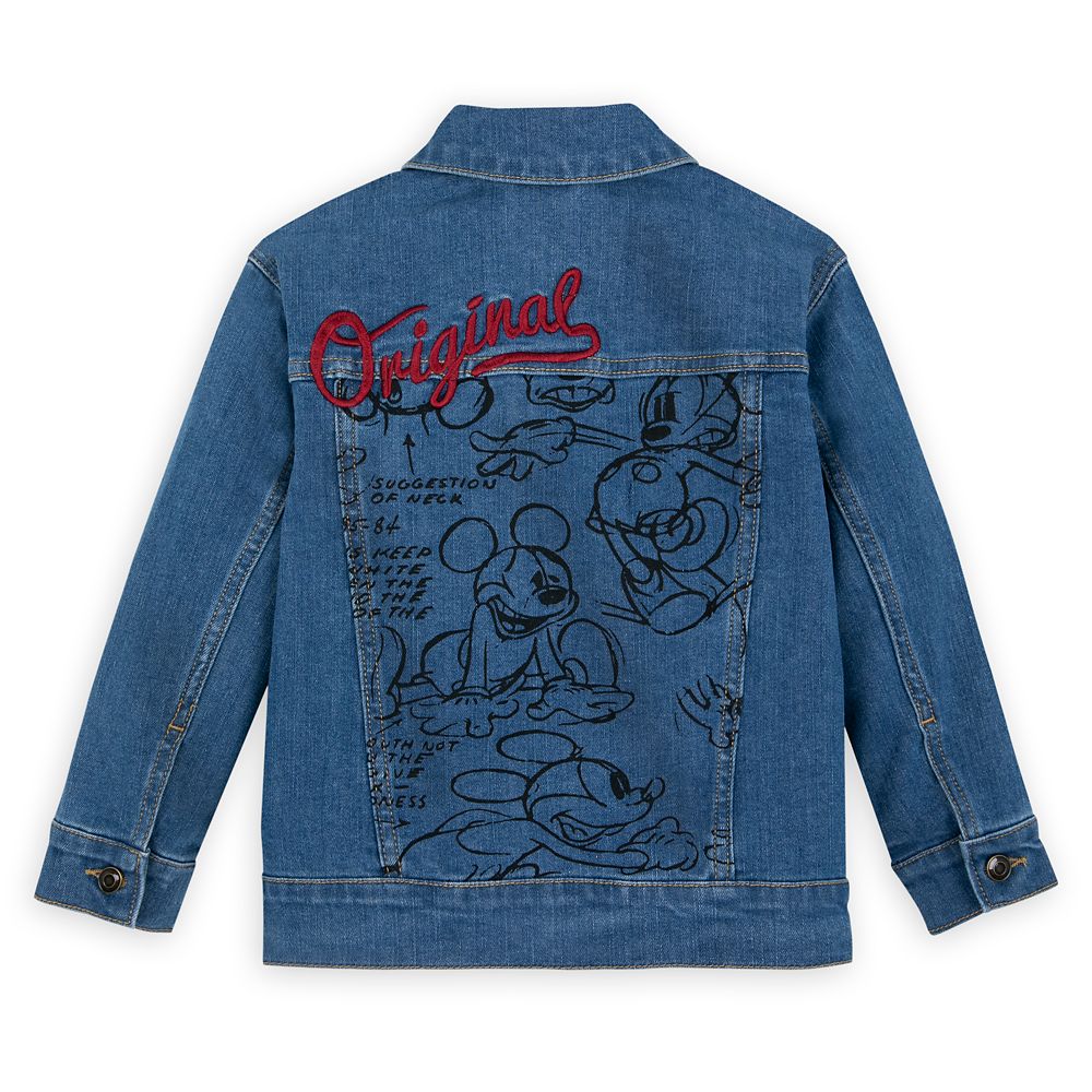 Mickey Mouse Vintage Denim Jacket for Kids