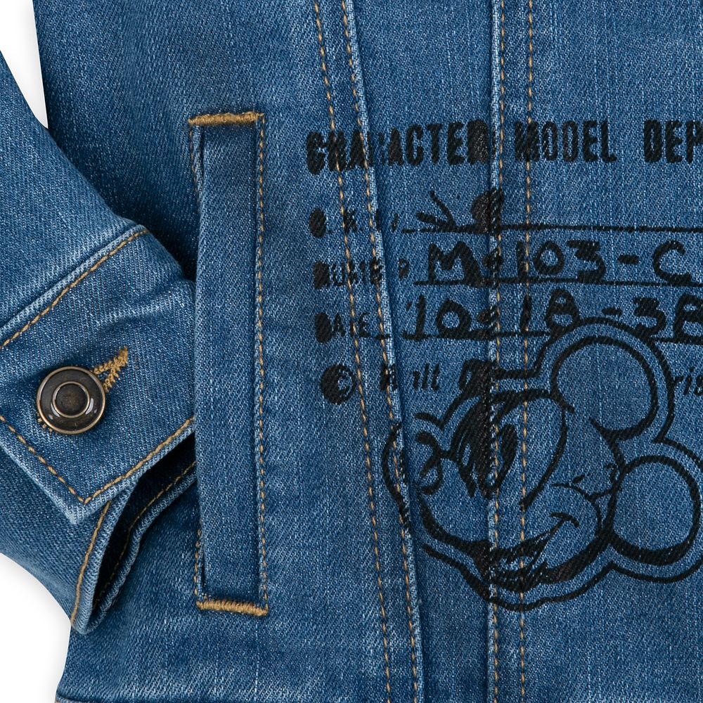 Mickey Mouse Vintage Denim Jacket for Kids