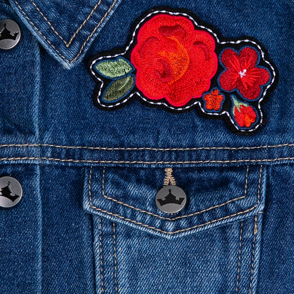 Disney ily 4EVER Denim Jacket for Girls Inspired by Belle – Beauty and the Beast