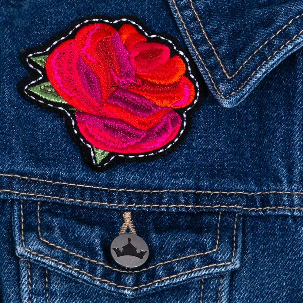 Disney ily 4EVER Denim Jacket for Girls Inspired by Belle – Beauty and the Beast