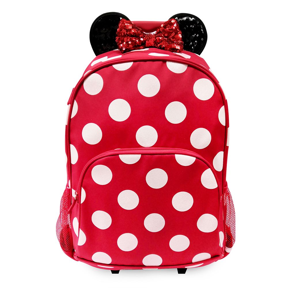 Minnie Mouse Polka Dot Rolling Backpack was released today Dis Merchandise News