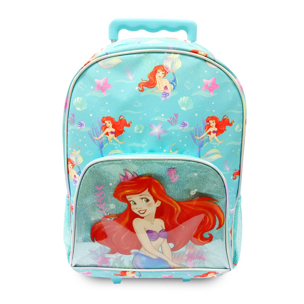 Mermaid rolling backpack sale