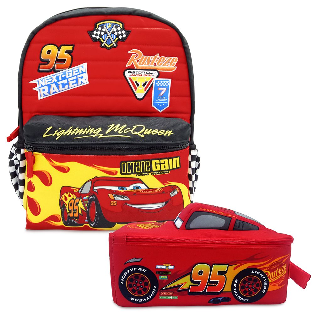 Lightning McQueen Backpack – Cars – Personalized