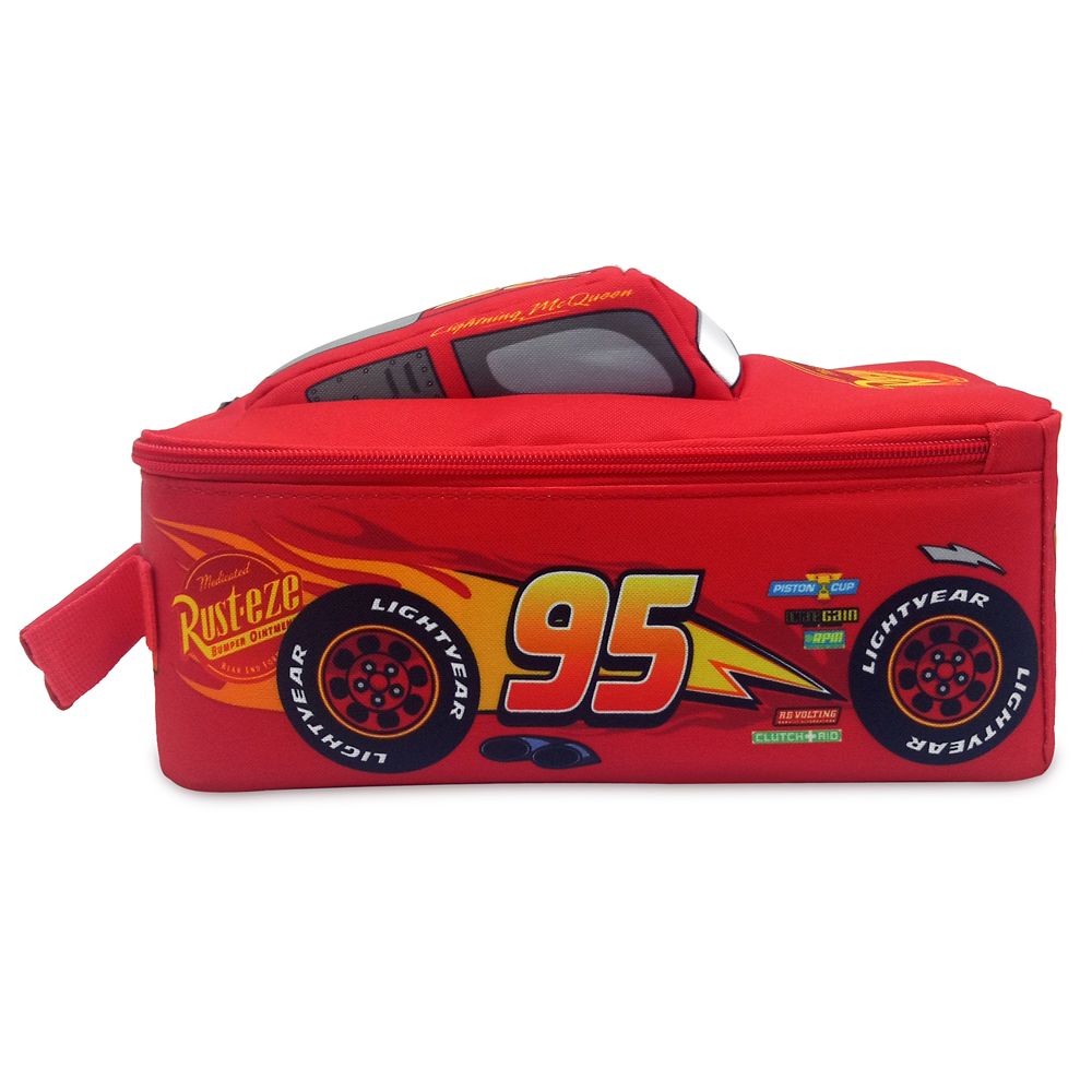 disney pixar cars lightning mcqueen lunch box