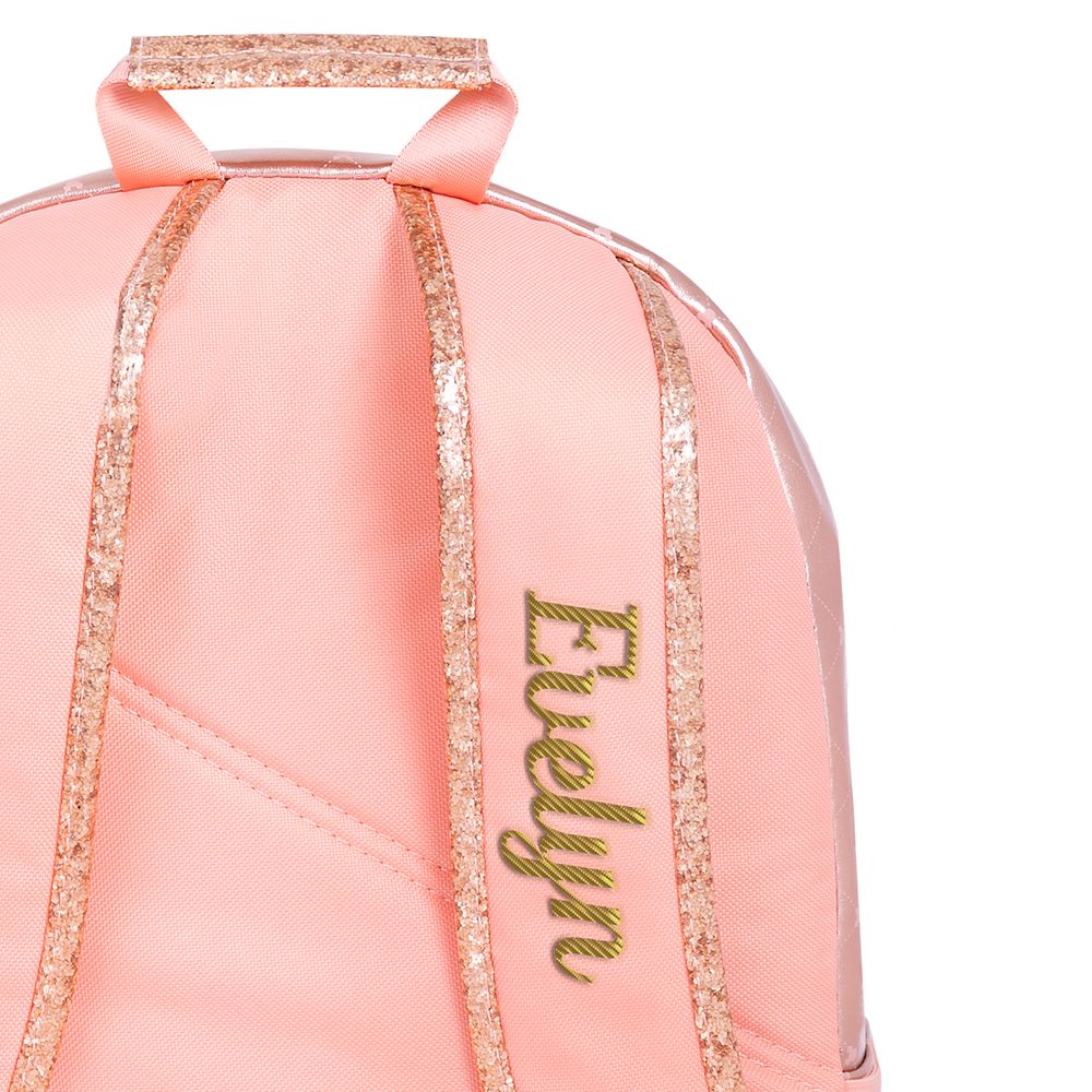 Minnie Mouse Rose Gold Backpack – Personalized