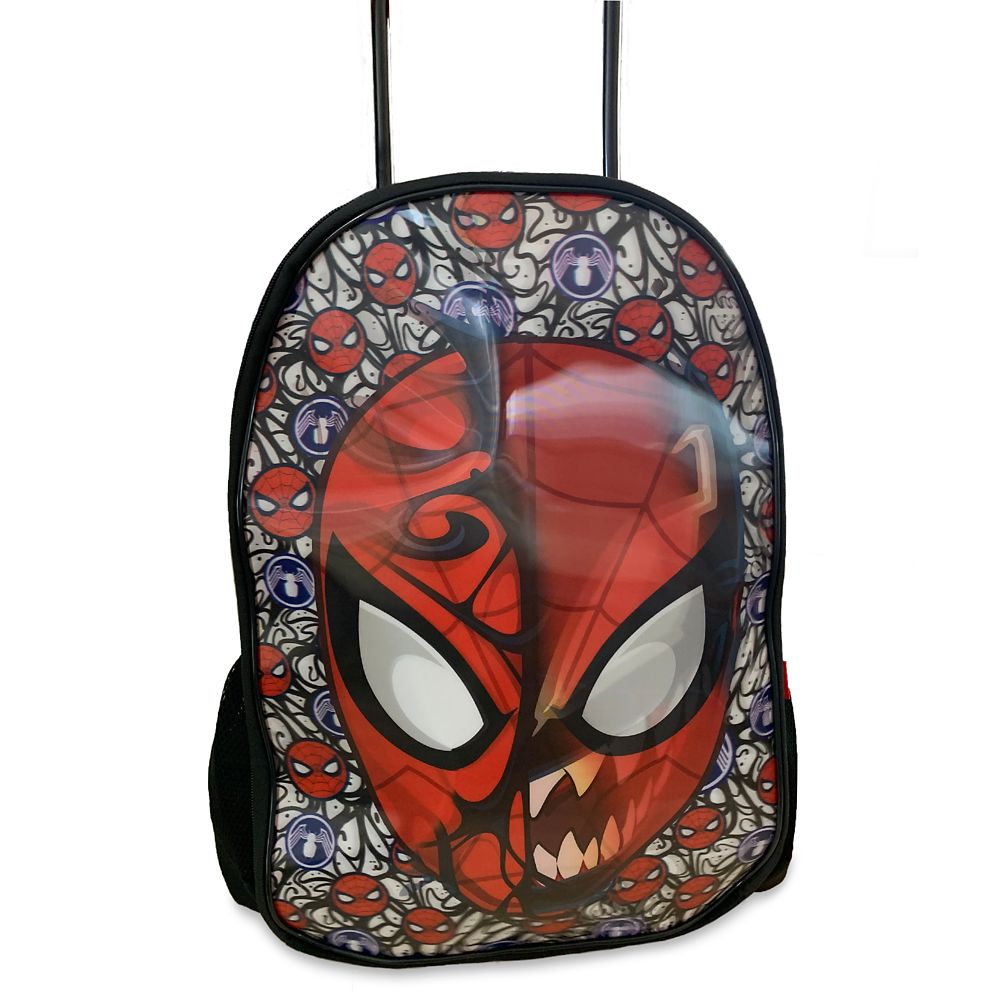 Spider-Man and Venom Lenticular Rolling Backpack