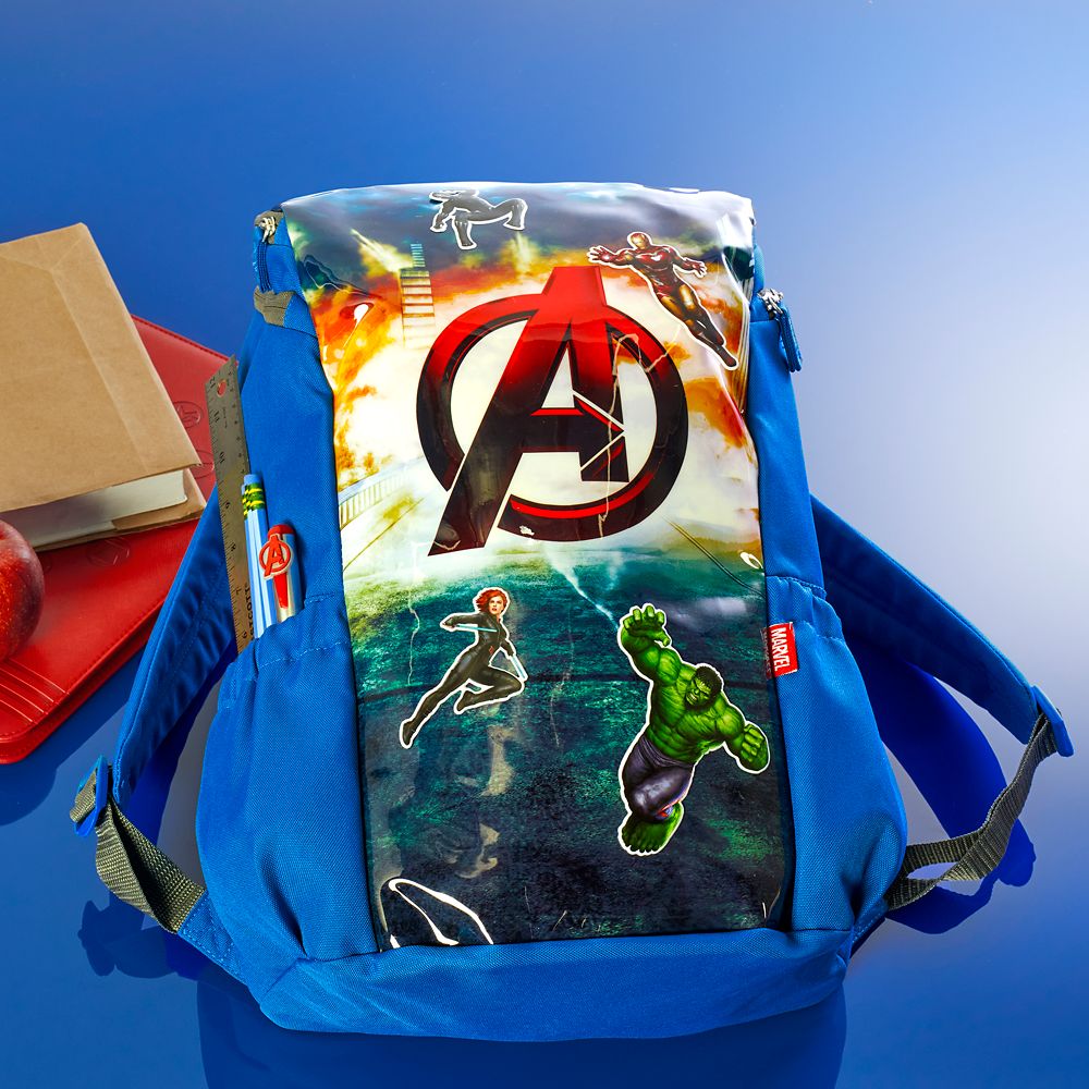 Avengers Backpack with Stickers