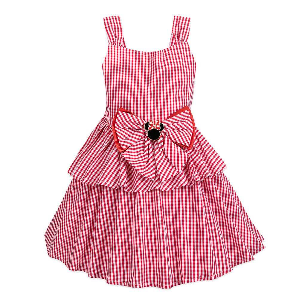 Minnie Mouse Gingham Dress for Girls