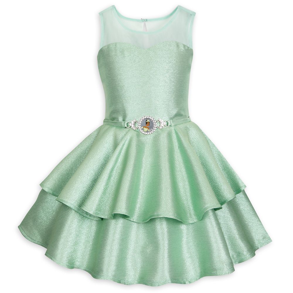 Tiana Fancy Dress for Girls – The Princess and the Frog is here now