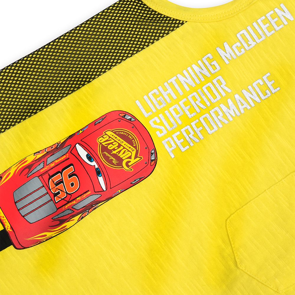 Lightning McQueen Tank Top and Shorts Set for Boys