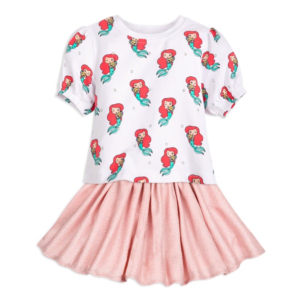 Ariel Top and Skirt Set for Girls