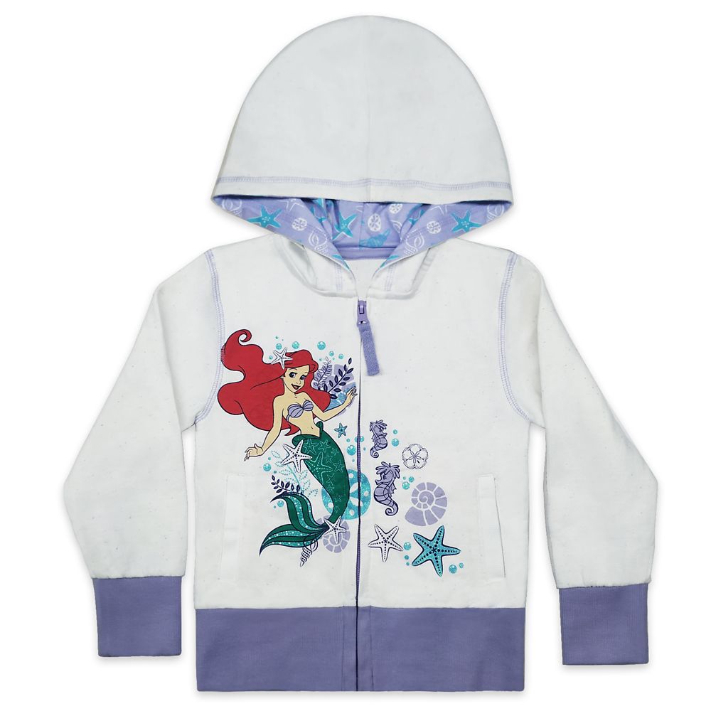 Ariel Zip Hoodie for Girls – The Little Mermaid