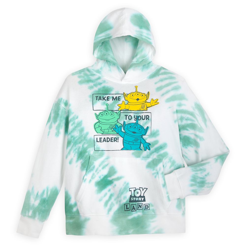 Toy Story Land Tie-Dye Pullover Hoodie for Kids