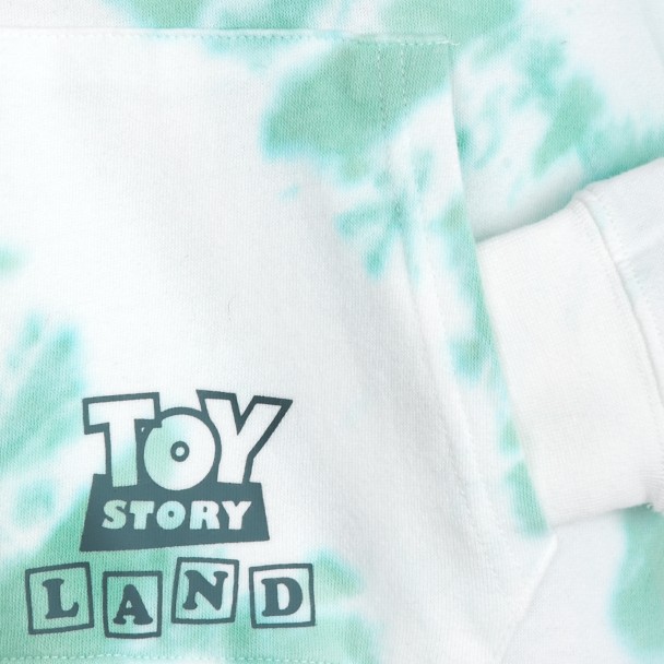 Toy Story Land Tie-Dye Pullover Hoodie for Kids