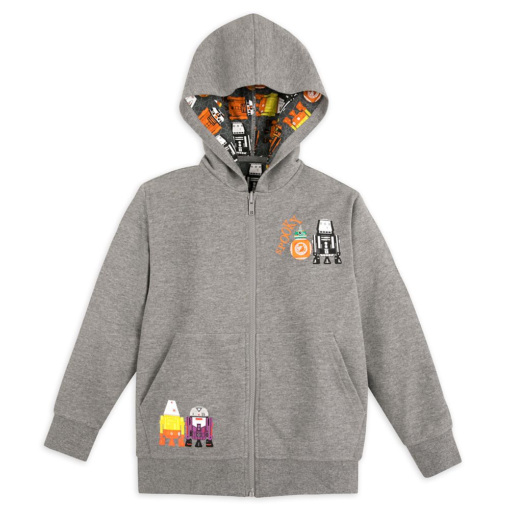 Halloween Droids Reversible Zip Hoodie for Kids – Star Wars