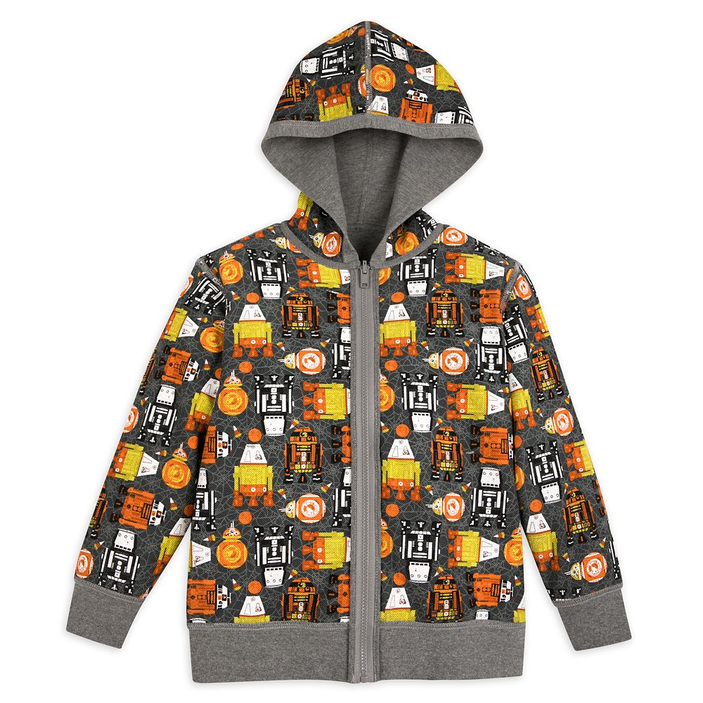 Halloween Droids Reversible Zip Hoodie for Kids – Star Wars