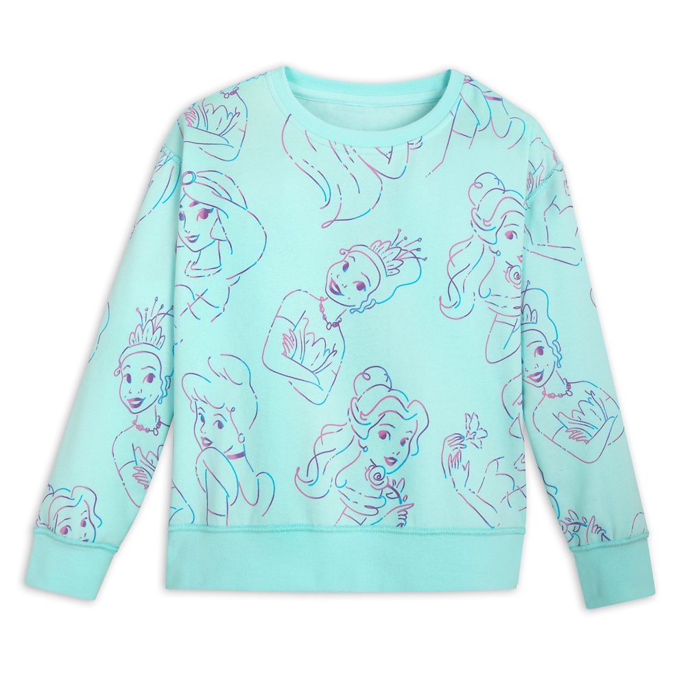 Disney Princess Pullover Sweatshirt for Kids can now be purchased online