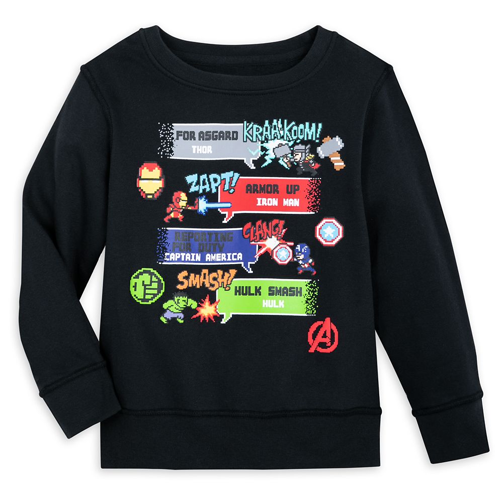 Marvel Heroes Video Game Sweatshirt for Kids is here now