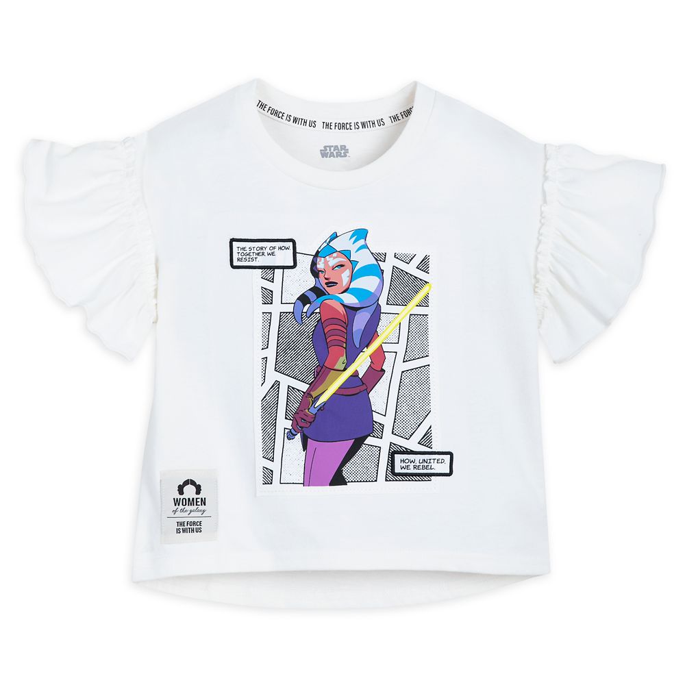 Ahsoka Tano Fashion Top for Girls – Star Wars Women of the Galaxy is now out