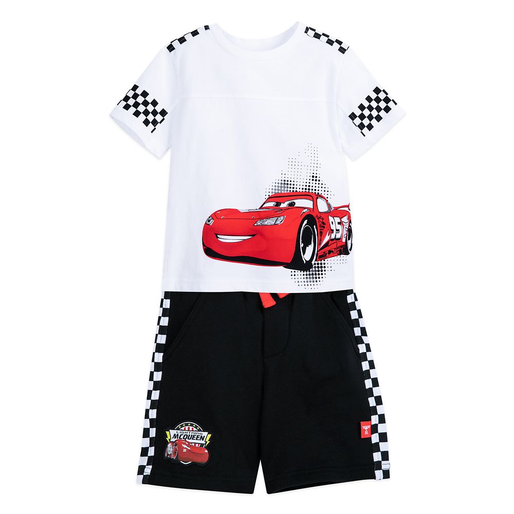 Lightning McQueen T-Shirt and Shorts Set for Boys – Cars