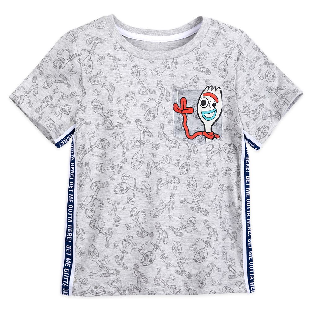 Forky T-Shirt and Shorts Set for Boys – Toy Story 4