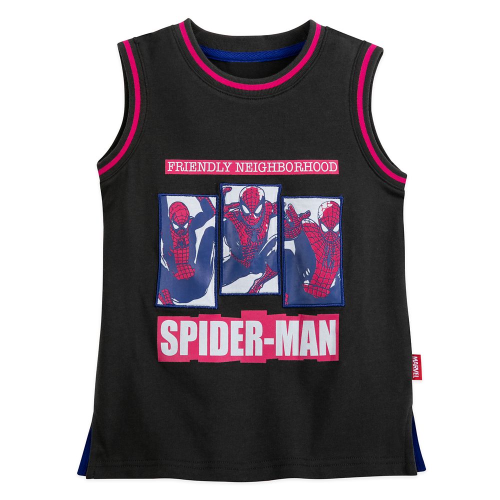 Spider-Man Tank Top and Shorts Set for Boys