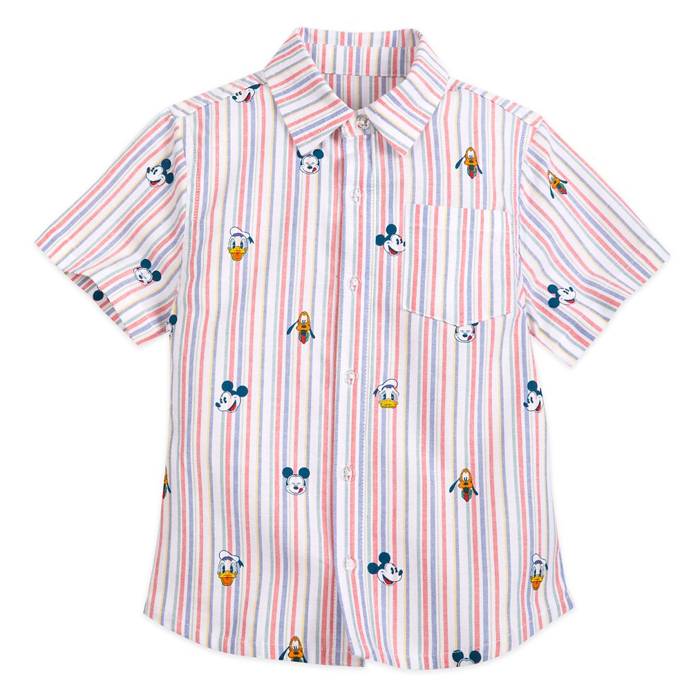 Mickey Mouse and Friends Summer Fun Woven Shirt for Boys