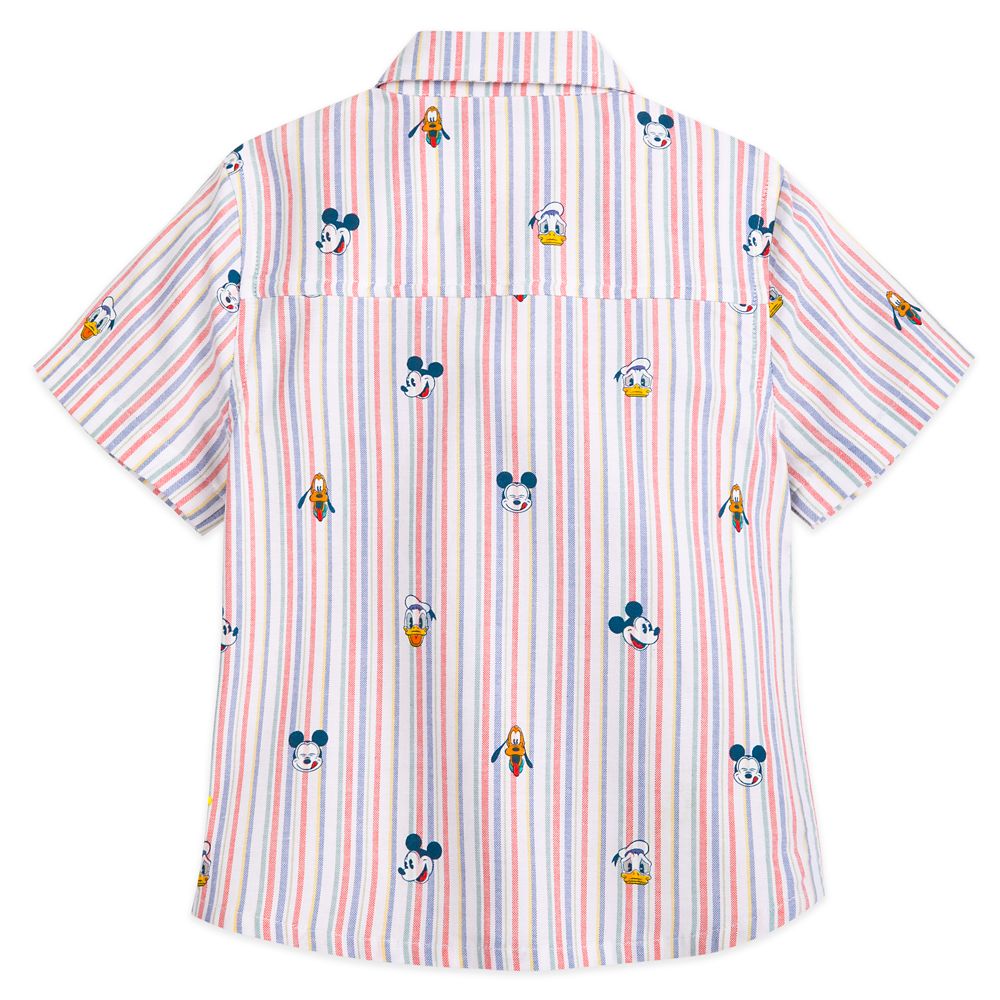 Mickey Mouse and Friends Summer Fun Woven Shirt for Boys