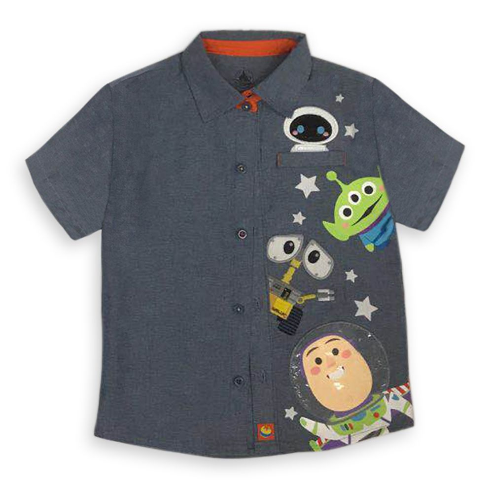 World of Pixar Woven Shirt and T-Shirt Set for Toddlers