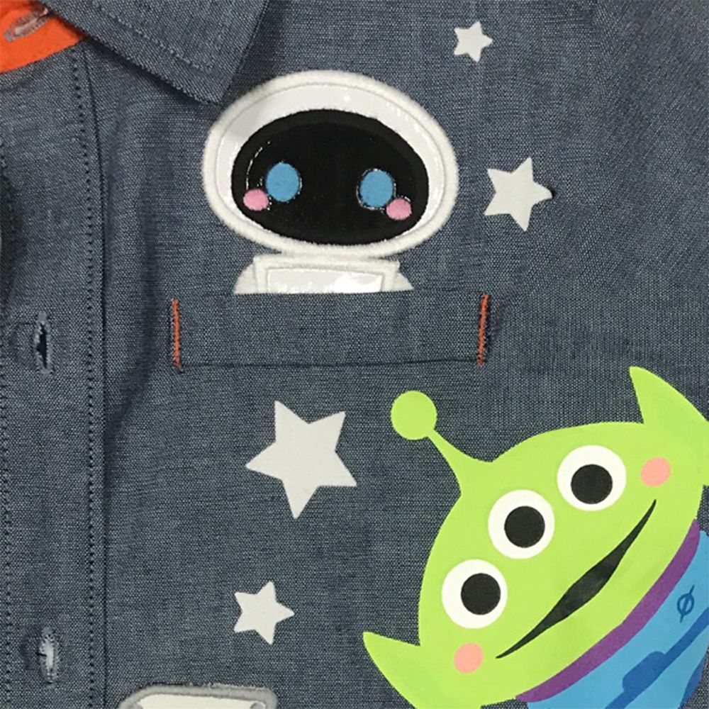 World of Pixar Woven Shirt and T-Shirt Set for Toddlers