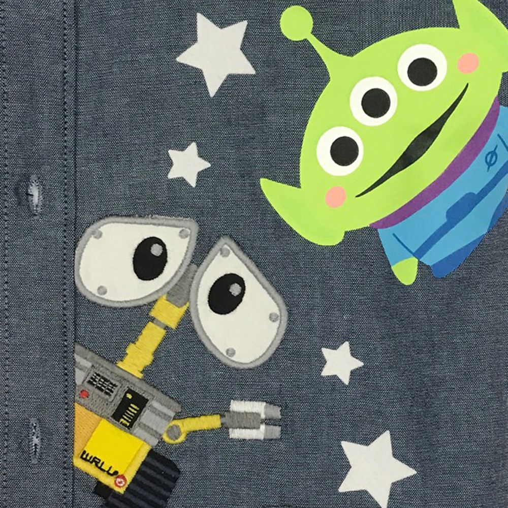 World of Pixar Woven Shirt and T-Shirt Set for Toddlers