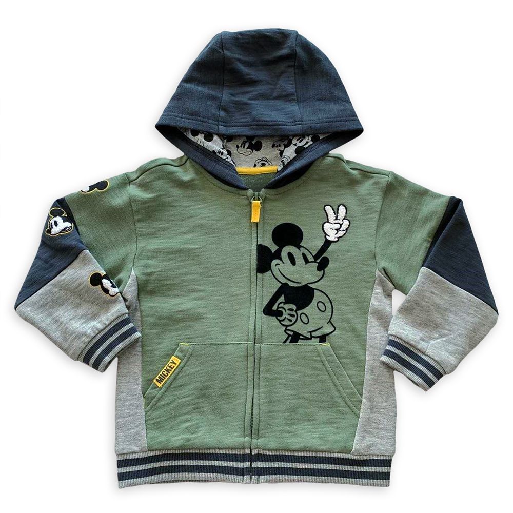 Mickey Mouse Hooded Zip Jacket for Boys