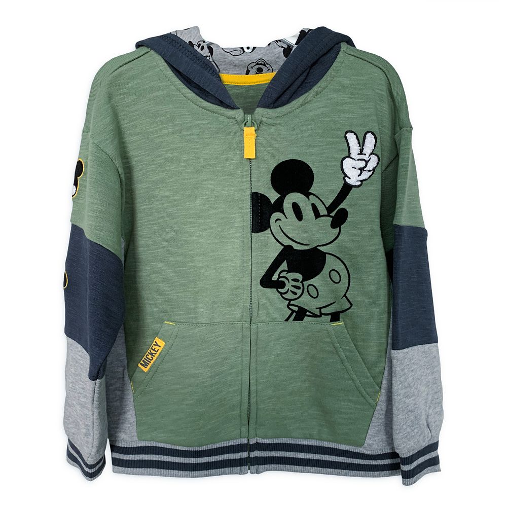 Mickey Mouse Hooded Zip Jacket for Boys