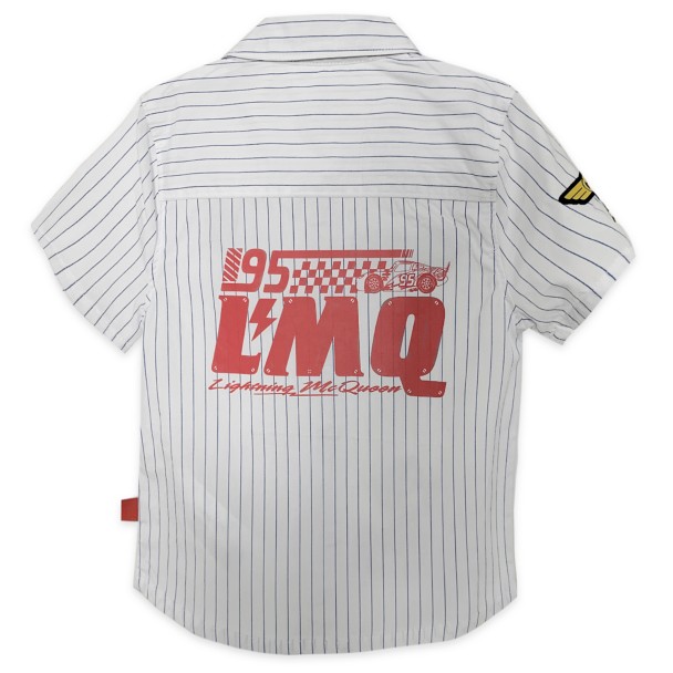 Lightning McQueen Mechanic Shirt for Boys