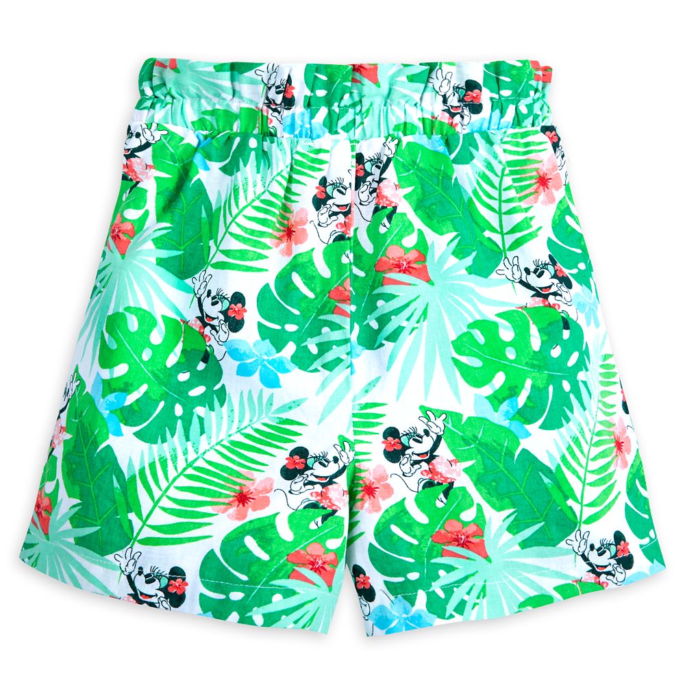 Minnie Mouse Tropical Shorts for Girls