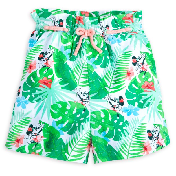 Minnie Mouse Tropical Shorts for Girls