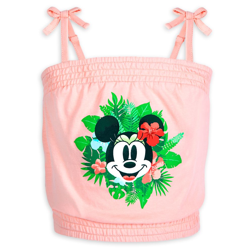 Minnie Mouse Tropical Tank Top for Girls now available