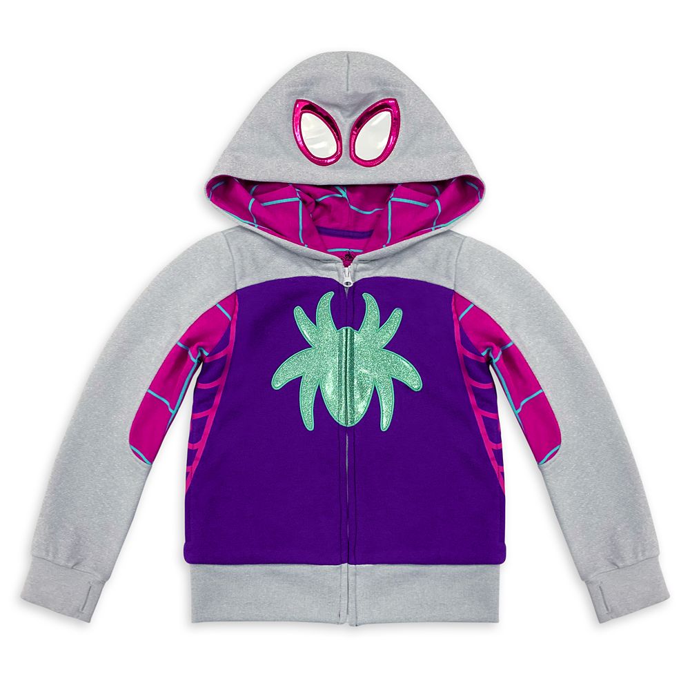 Ghost-Spider Costume Hoodie for Kids