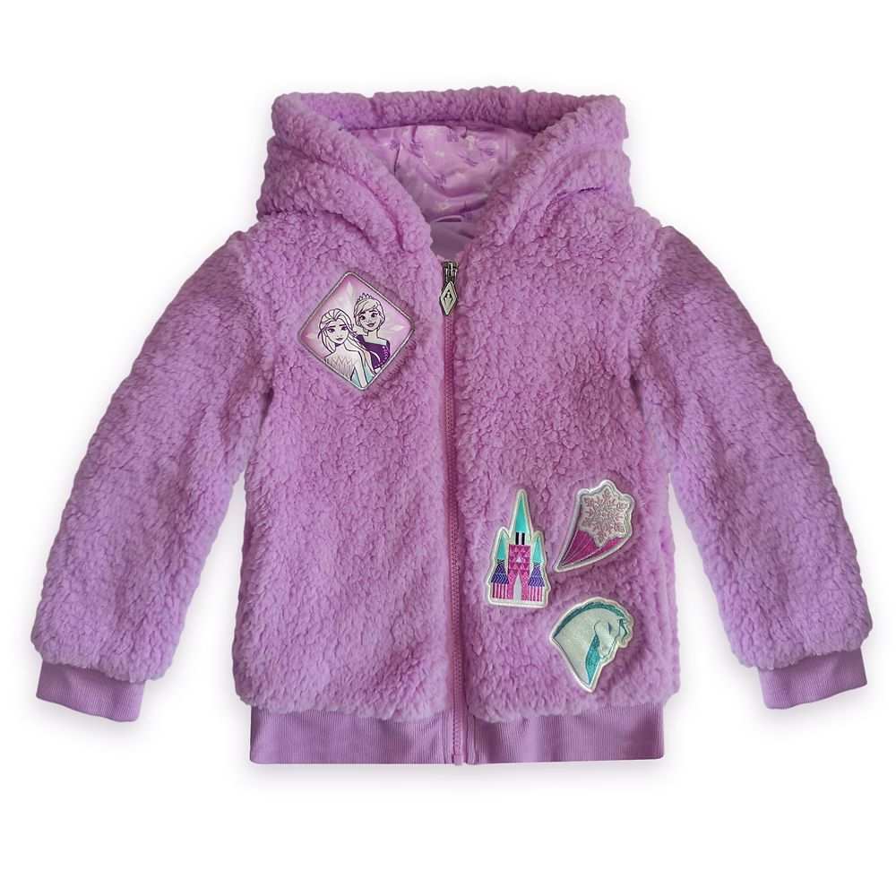 Frozen Sherpa Fleece Jacket for Girls available online for purchase