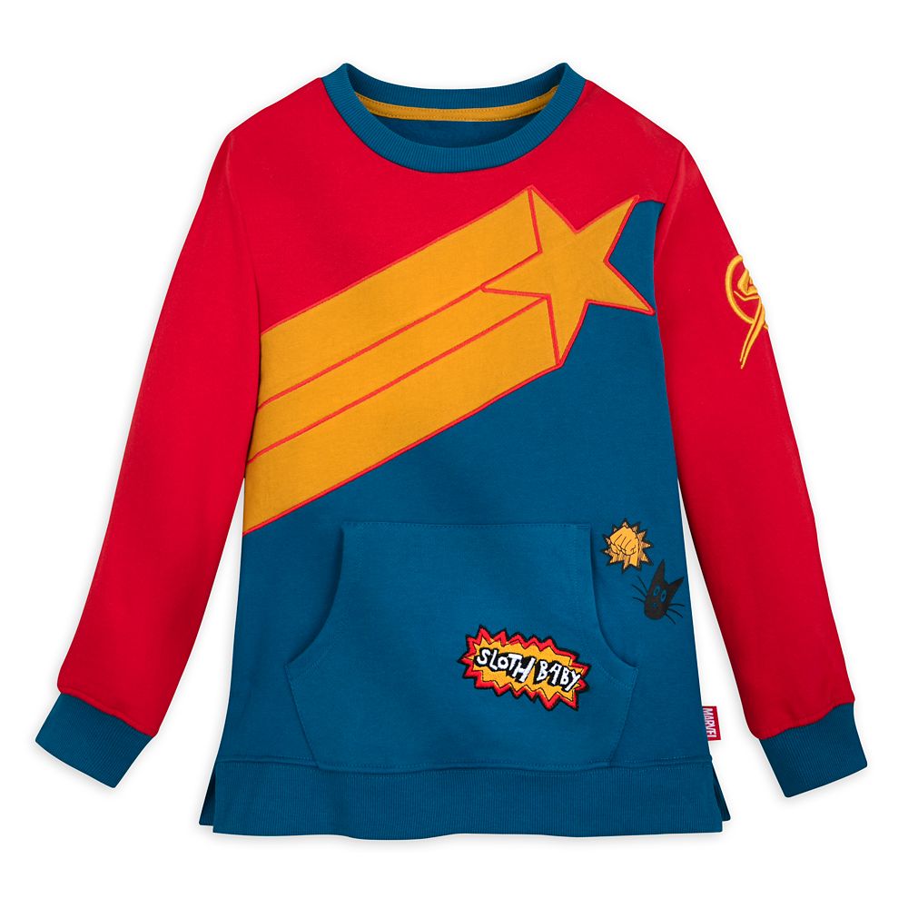 Ms. Marvel Top and Pants Set for Girls