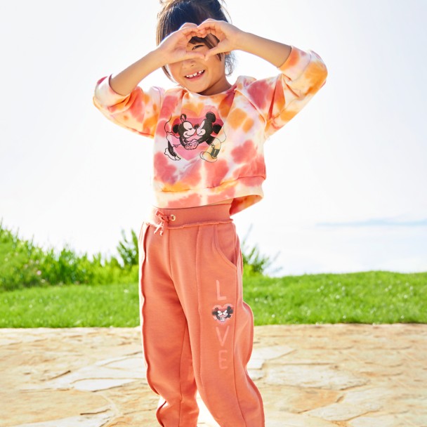 Disney Junior's Minnie Mouse Banded Bottom Athletic Pants