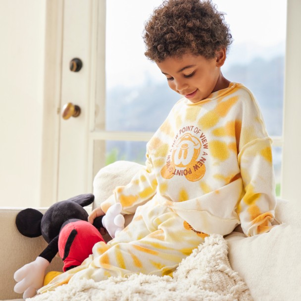 Mickey Mouse ''New Point of View'' Tie-Dye Sweatshirt for Kids