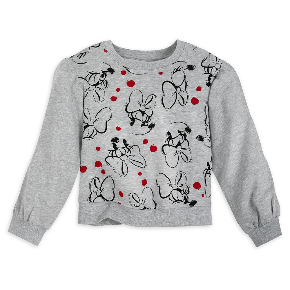 Minnie Mouse Fleece Pullover for Kids now out for purchase