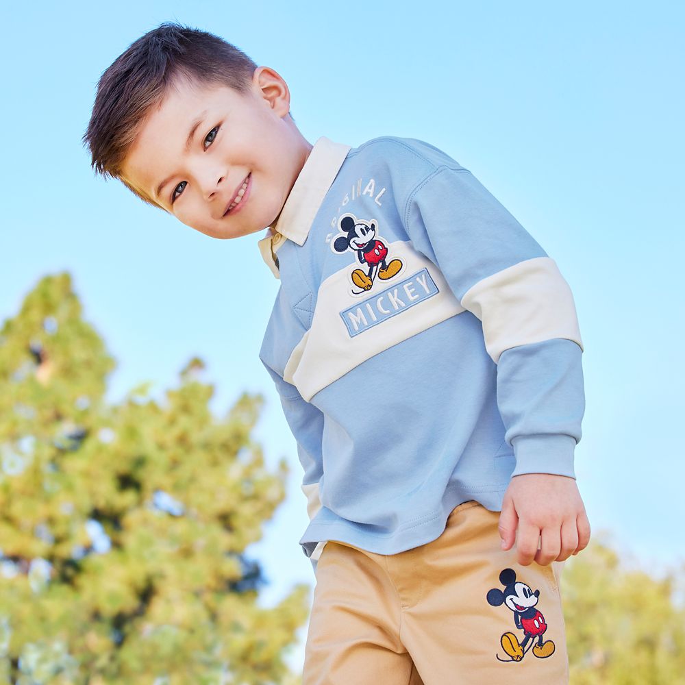 Mickey Mouse Classic Rugby Shirt for Kids