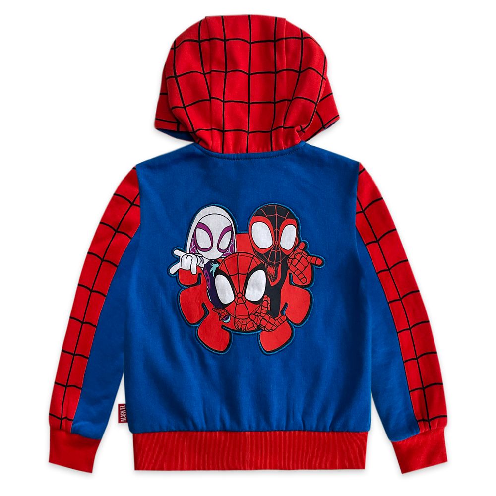 Spidey Costume Zip Hoodie for Kids – Spidey and His Amazing Friends is ...