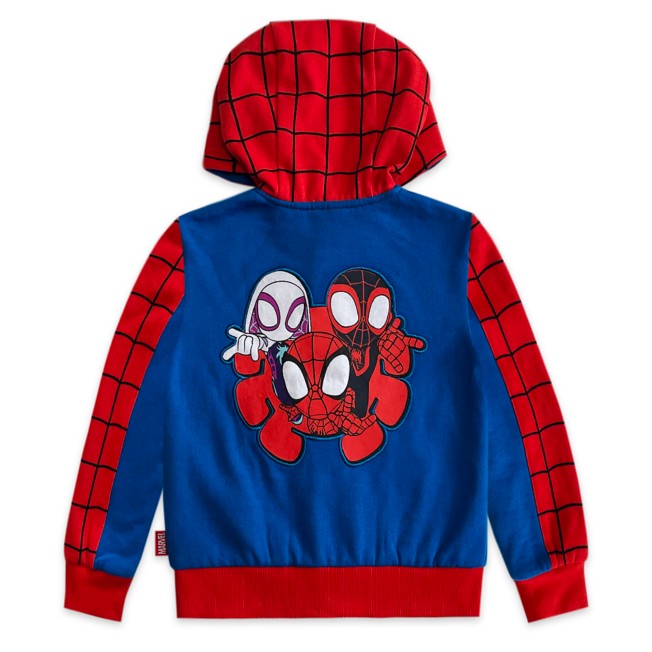 Marvel Spidey and His Amazing Friends Ghost-Spider Girls Fleece Pullover Hoodie
