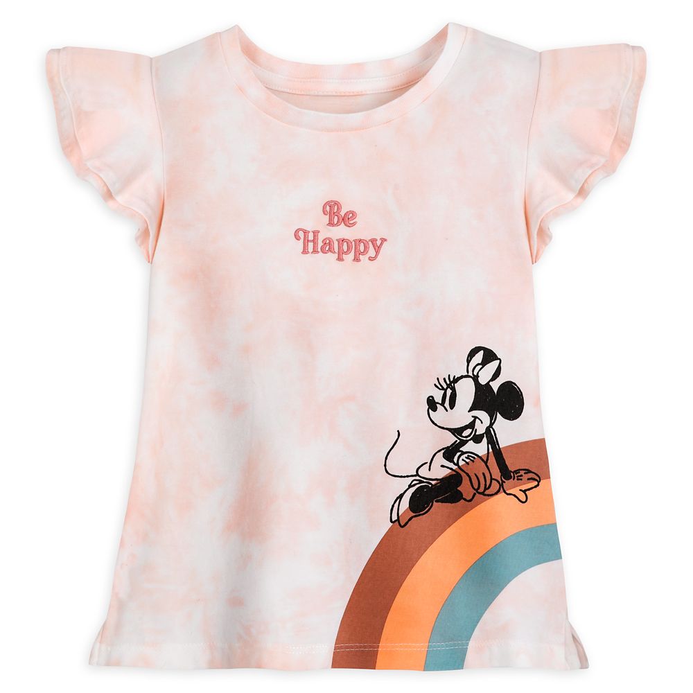 Mickey and Minnie Mouse Tie-Dye Top for Girls has hit the shelves for purchase