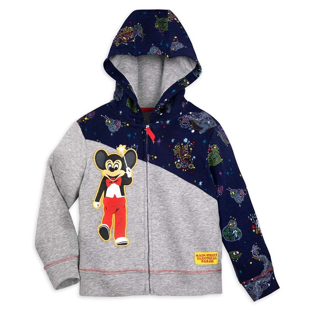 The Main Street Electrical Parade 50th Anniversary Zip Hoodie for Kids – Disneyland was released today