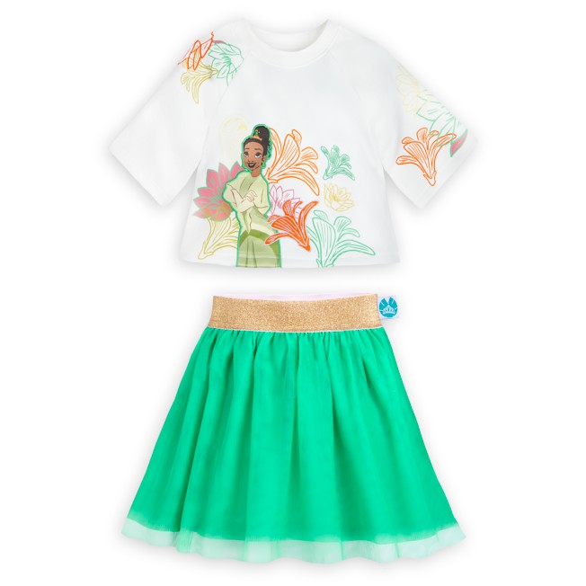 Tiana Top and Skirt Set – The Princess and the Frog