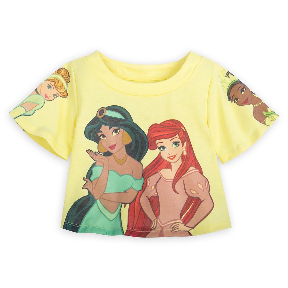 Disney Princess Fashion Semi-Crop Top for Girls